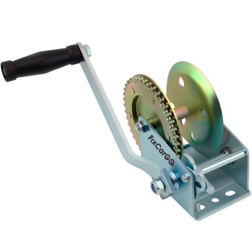 Лебёдка ручная барабанная, 0,35 т. под стальной трос Лебёдка ручная барабанная, 0,35 т. под стальной трос